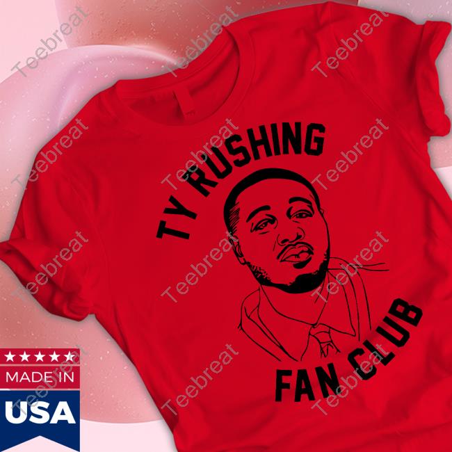 Official Courier Newsroom Ty Rushing Fan Club Shirt