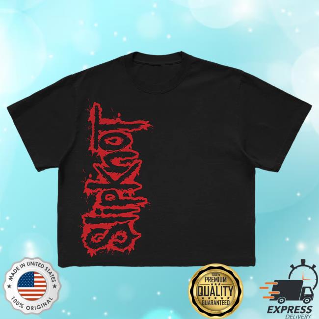 Official Slipknot Merch Store Logo + 9 Point Star Crop Top Shirts Slipknotmerch Apparel Clothing Shop