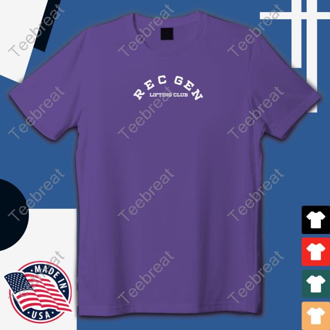 The Iconic Rec Gen Origin Lifting Club Shirts