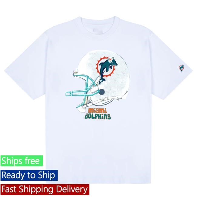 Official Golf Wang Merch Dolphins Helmet Shirts by Golf Wang x NFL