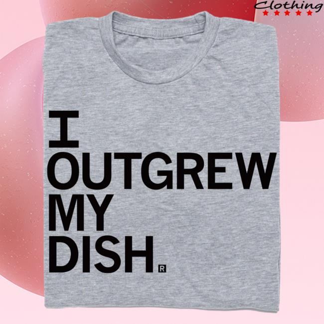 Official Raygun Merch Store Shop Raygun I Outgrew My Dish T-Shirt Raygunsite