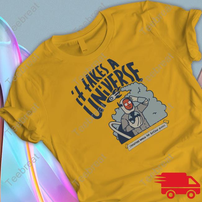 Official It Fakes A Universe Creature World For Gitcoin Hoodie