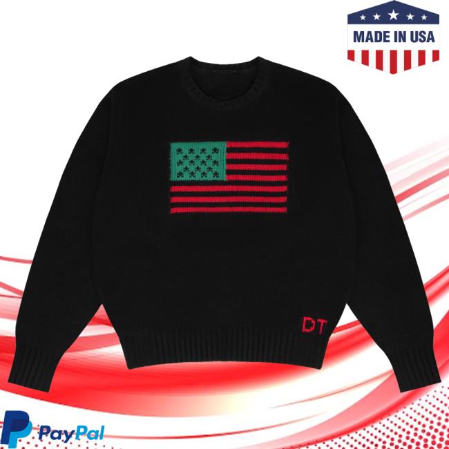 Denim Tears Clothing Store Shop Tyson Beckford Crewneck Sweatshirt Black Denimtears