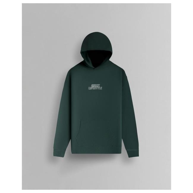 Ghost® Roots Popover Hoodie Green Ghost Lifestyle Official