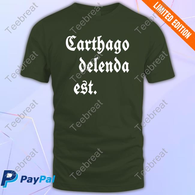 Mark Zuckerberg | Carthago Delenda Est Vintage Shirt