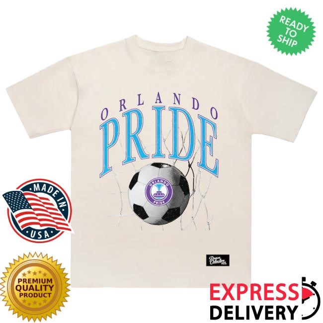 NWSL Shop Store Merch Official Unisex Orlando Pride Heavyweight T Shirt