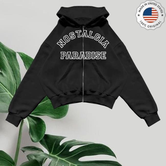 Official Selah Clothing Nostalgia Paradise Zip Up Crewneck