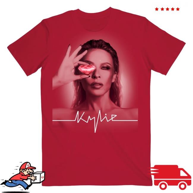 Official Kylie Minogue Merch Store Shop Kylie Minogue Tension Tshirt (Red) KylieMinogue