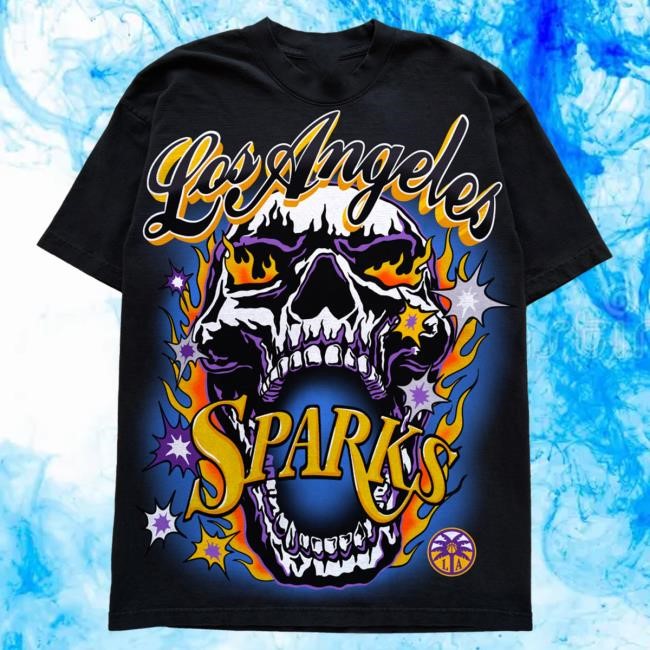 Official Warren Lotas Sparks Skull Hot Shirt - Black Official Warren Lotas Sparks Skull New Shirt - Black