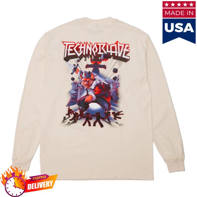 Official Technoblade Merch Store Shop Legend Of Technoblade Long Sleeve Tee