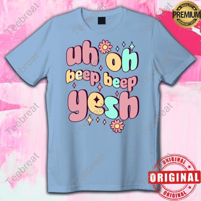 Official Fanjoy Merch Lauren Derouen Uh Oh Cream Hoodie