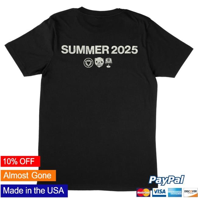 Official Enter Shikari Goldfish TV Summer 2025 T Shirt