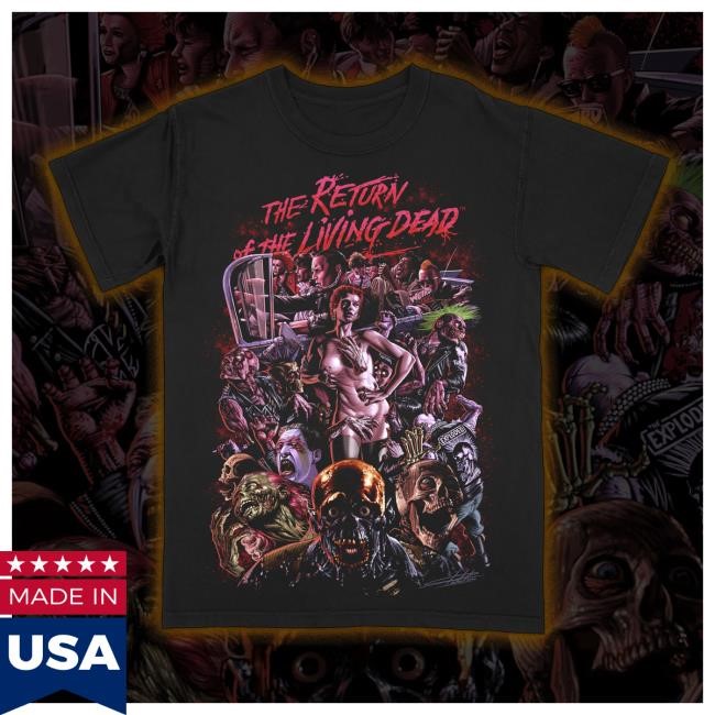 Official Creep-O-Rama The Return of the Living Dead “It’s Partytime” Tank top Tees Creep O Rama