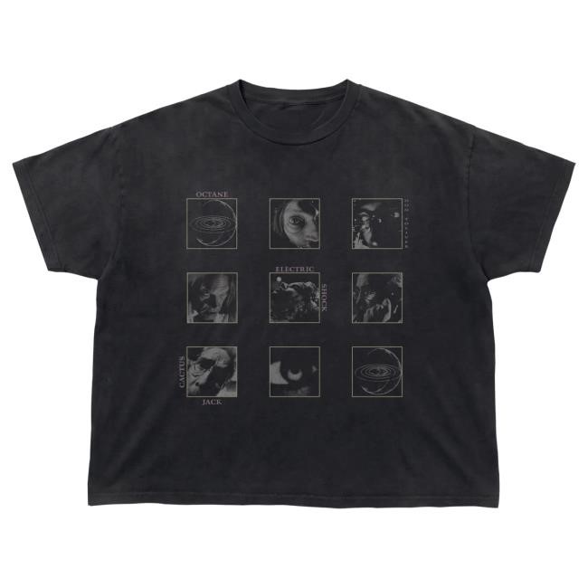 Electric Shock Tee Don Toliver Visual Identity Merch