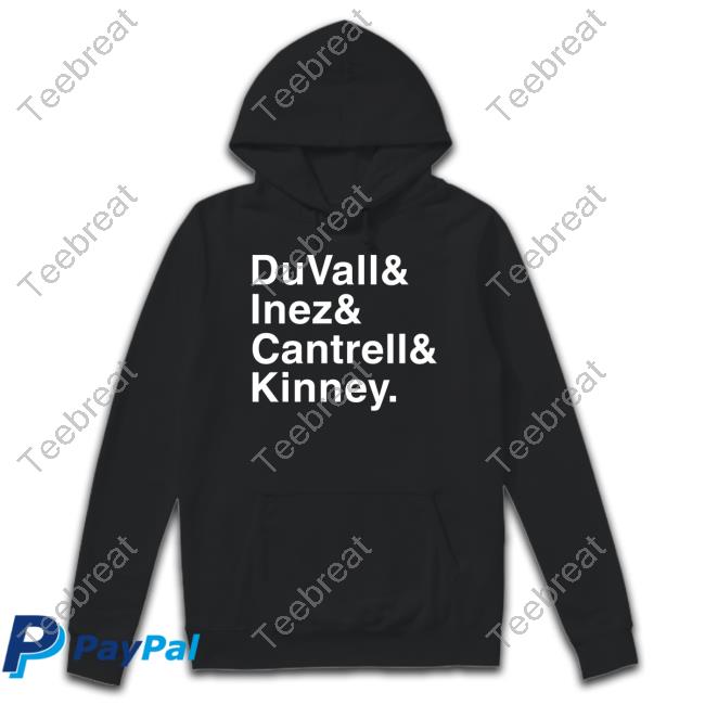 Alice In Chains Merch Duvall Inez Cantrell Kinney Hooded Sweatshirt Aliceinchains