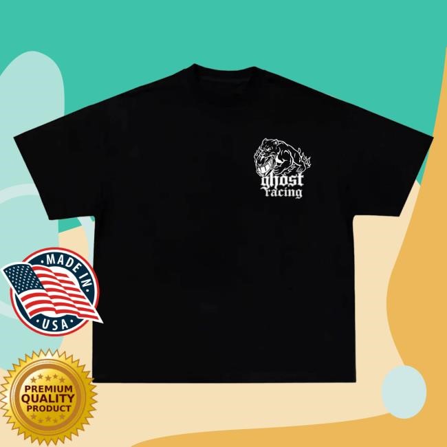 Official Ghost Racing Merch Pitbull Shirts - Black