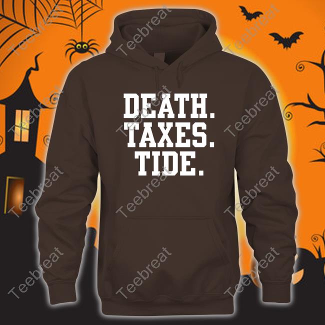 Death Taxes Tide Tee