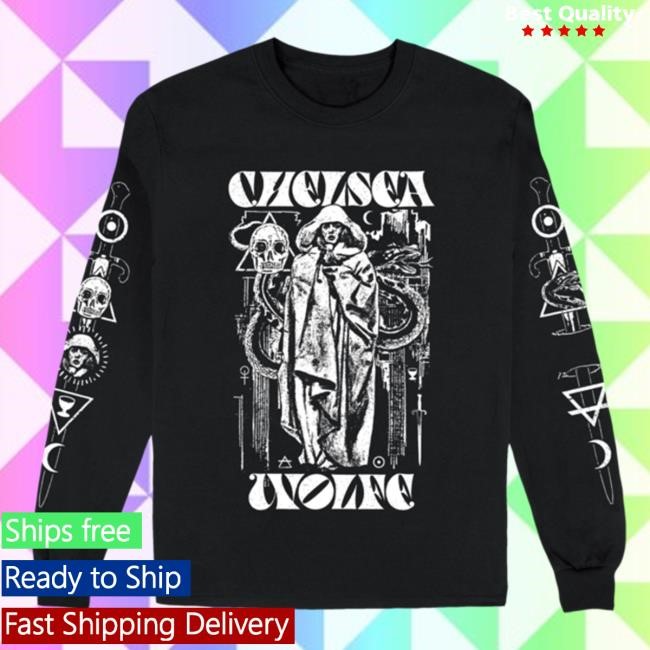 Official Chelsea Wolfe Merch Shop | Chelsea Wolfe Cloak Mens Long Sleeve Shirts