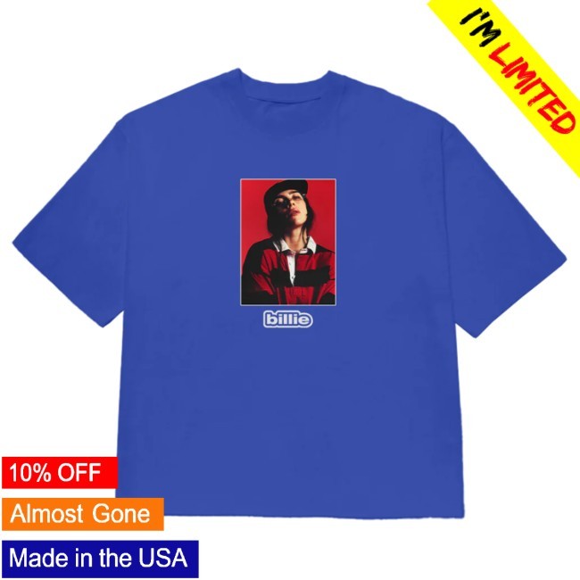 Billie Eilish Blue Billie Photo New Shirt