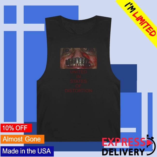 Official Kavari Shop Merch United In States Of Distortion Tank Shirts