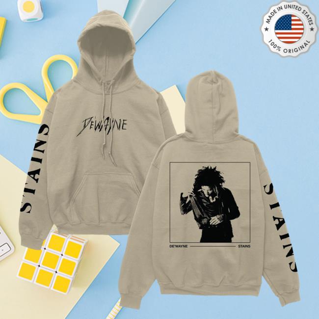 Official Hopeless Records Merch De'wayne 'Stains' Sand Hoody HopelessRecords