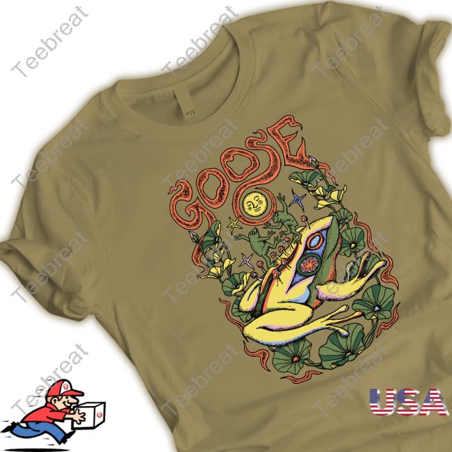 Goose The Band Goose Merch Frog Ladies Tee