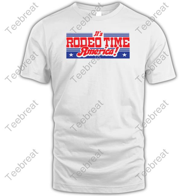 Official Dale Brisby It's Rodeo Time America Crew neck Sweatshirt