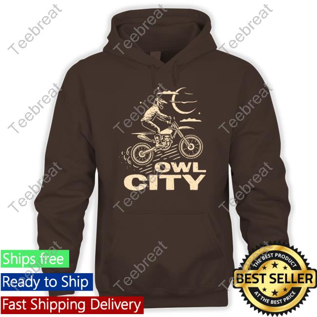 Official Owl City Motorcycle Puff T Shirt