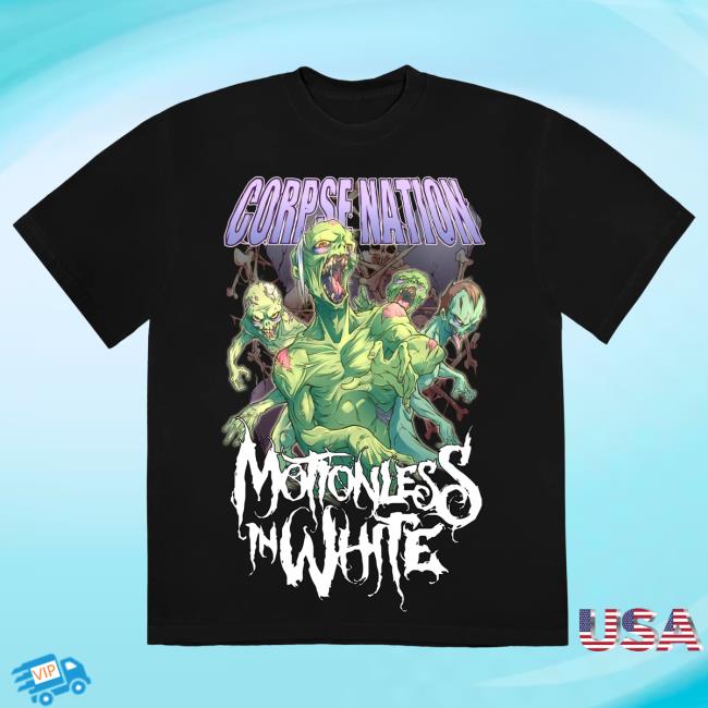 Motionless In White Corpse Nation Tshirt