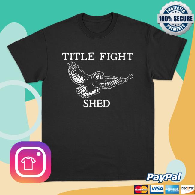 Official Free Divide Merch Title Fight Shed Owl Shirt