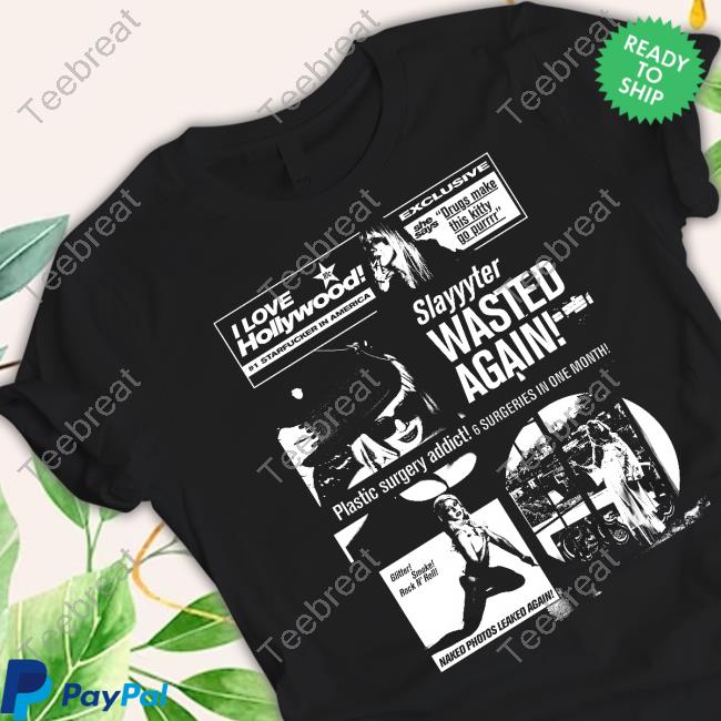 Slayyyter Tabloid Tee Shirt Slayyyter Tabloid TShirt