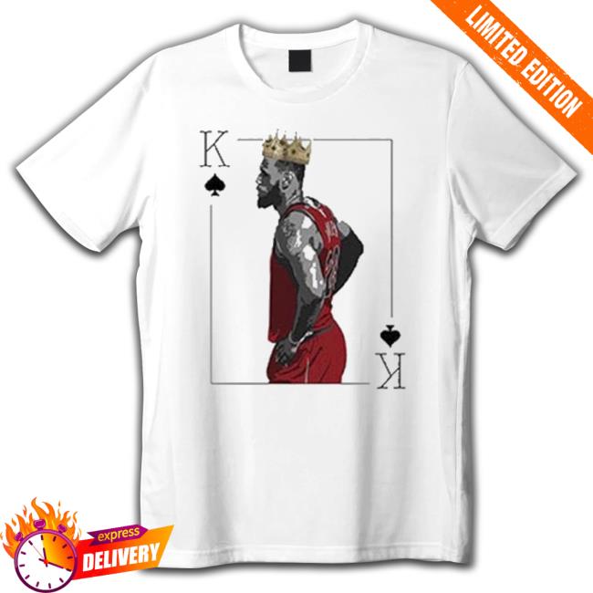 Lebron James The King Of Spade Los Angeles Lakers Long Sleeve Shirt