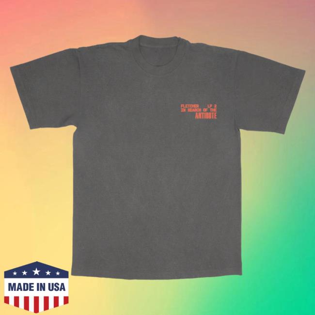 Official Fletcher Merch Store Lp 2 Antidote T-Shirt Fletcher Clothing Shop