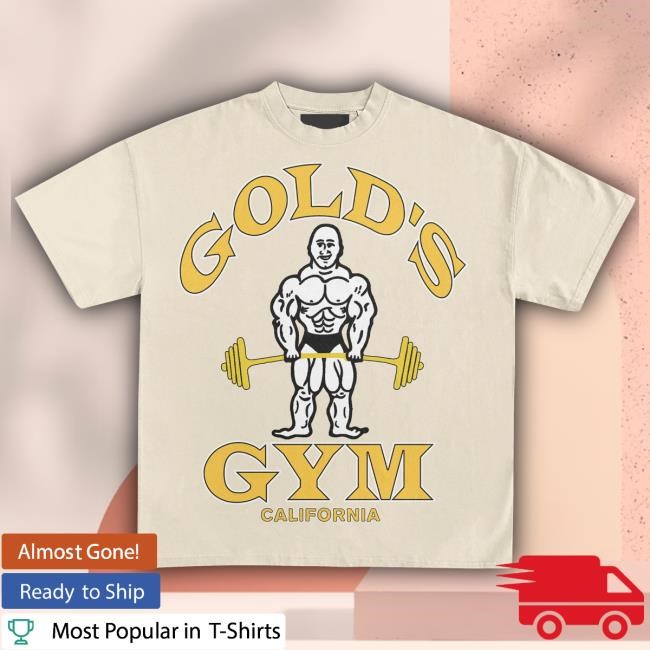 Official Heavyweight Legends Gold's Gym California Vintage Shirt 2024