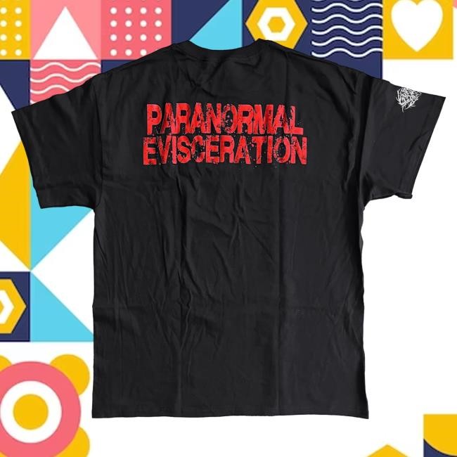 Official Reality Fade Merch Store Guttural Slug 'Paranormal Evisceration' Long Sleeve Hot Shirt