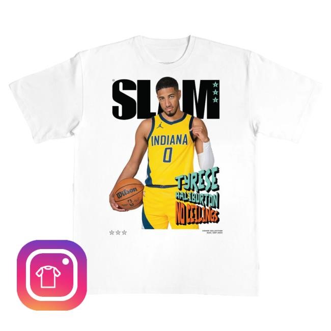 Official Slam Goods SLAM Cover Hot Shirt - Tyrese Haliburton (SLAM 245)